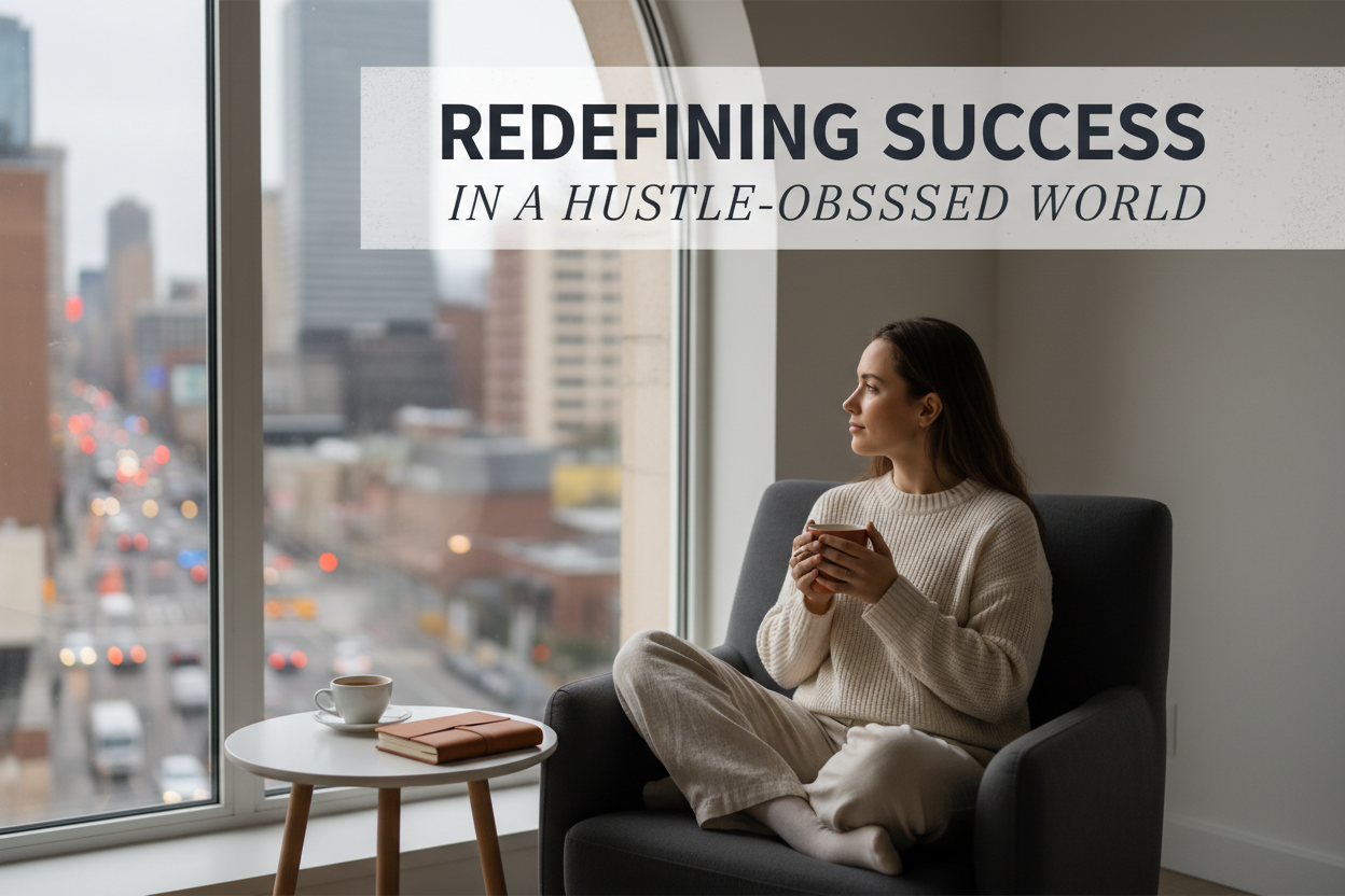 Redefining Success in a Hustle-Obsessed World