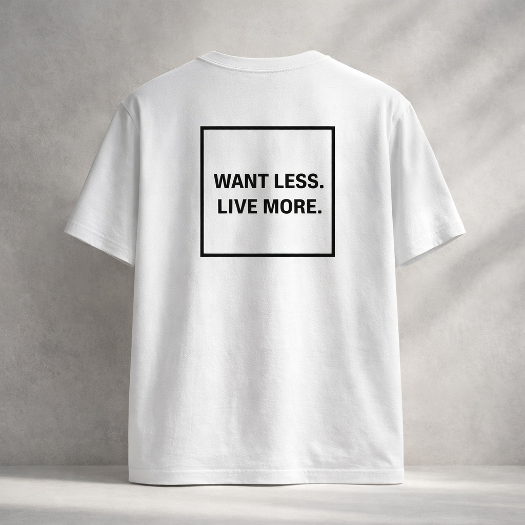 THAT’S ENOUGH. Statement T-Shirt – White