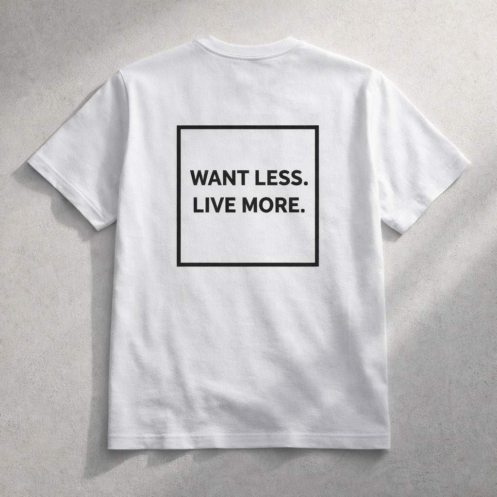 THAT’S ENOUGH. Statement T-Shirt – White