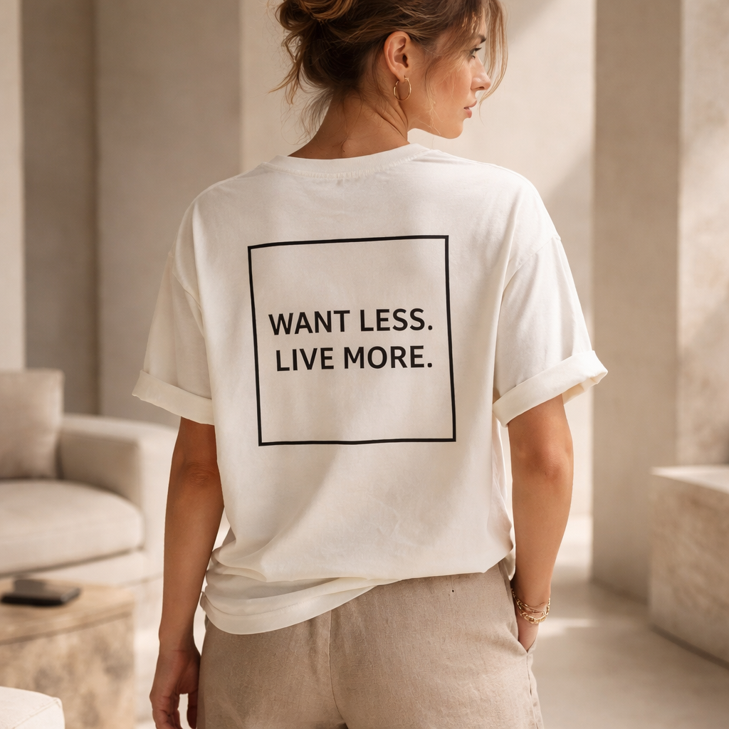 THAT’S ENOUGH. Statement T-Shirt – White