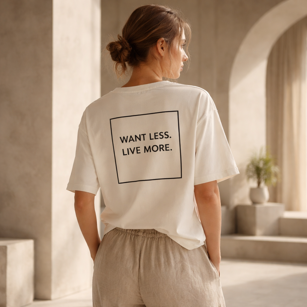 THAT’S ENOUGH. Statement T-Shirt – White