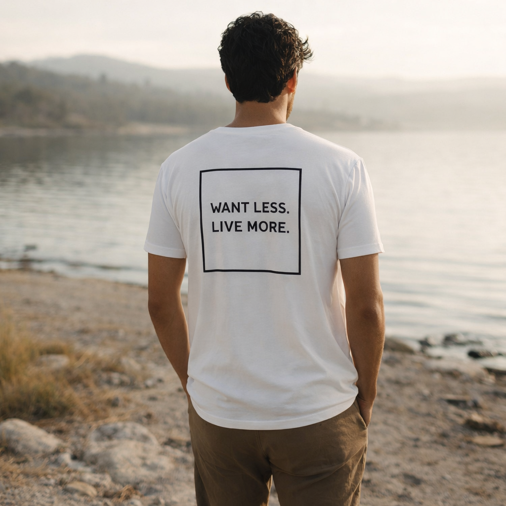 THAT’S ENOUGH. Statement T-Shirt – White