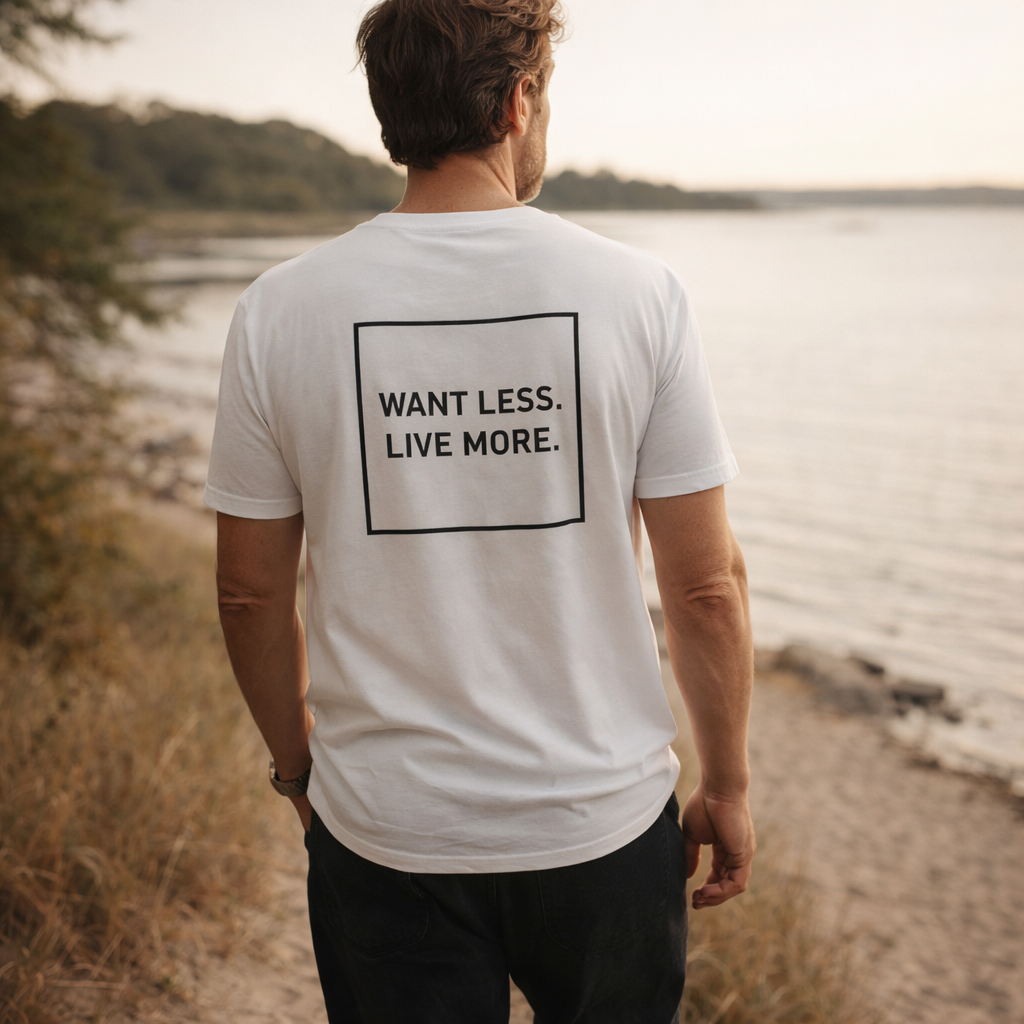 THAT’S ENOUGH. Statement T-Shirt – White