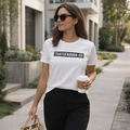 THAT’S ENOUGH. Statement T-Shirt – White