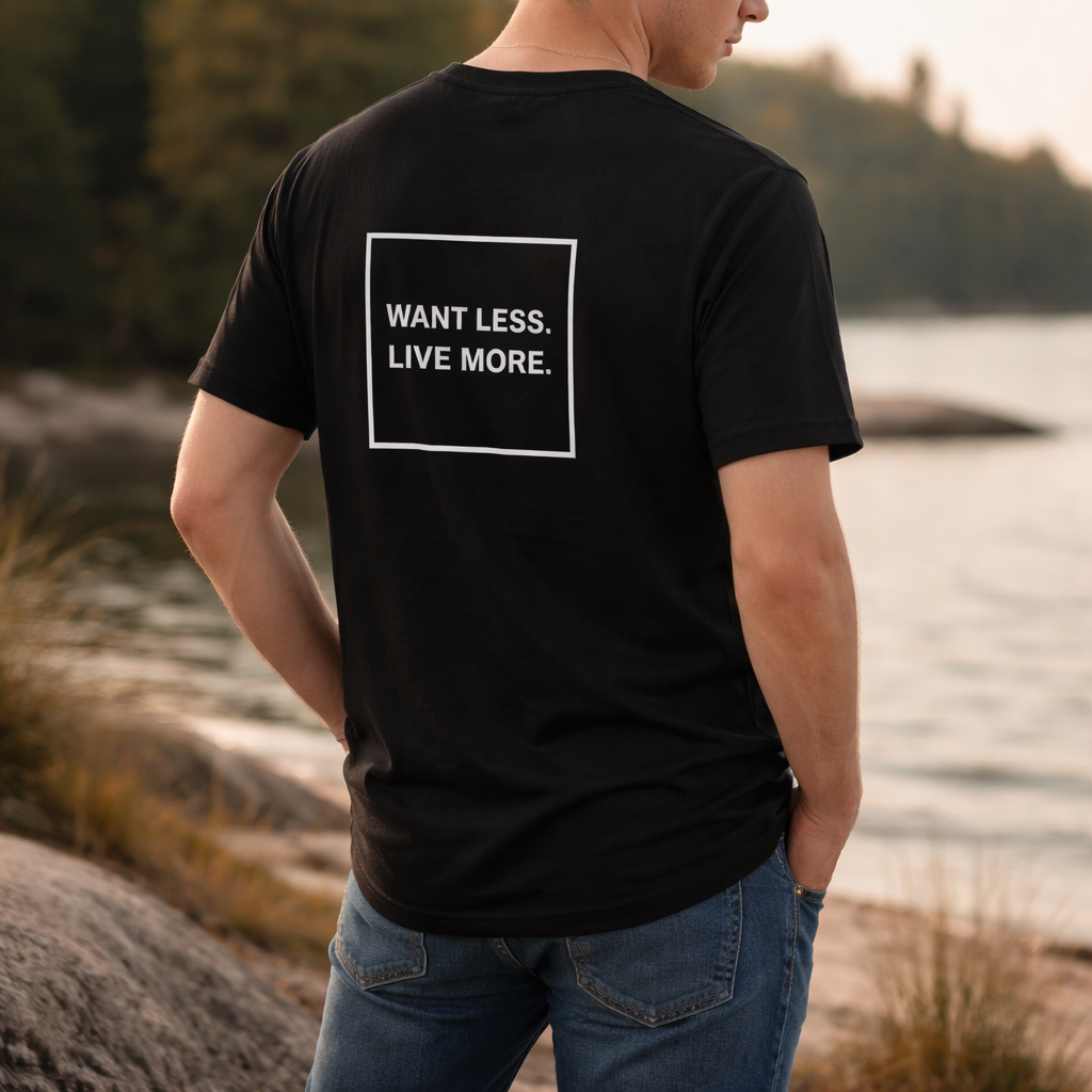 THAT’S ENOUGH. Statement T-Shirt – Black