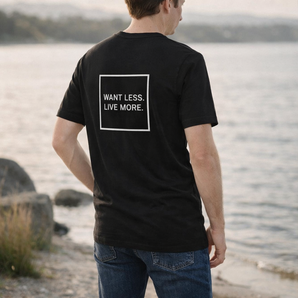 THAT’S ENOUGH. Statement T-Shirt – Black