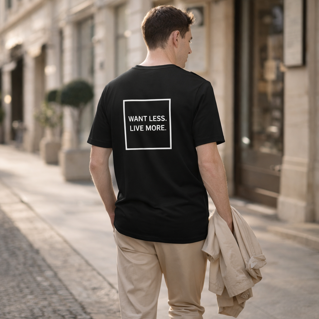 THAT’S ENOUGH. Statement T-Shirt – Black