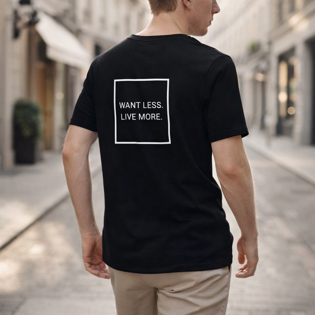 THAT’S ENOUGH. Statement T-Shirt – Black