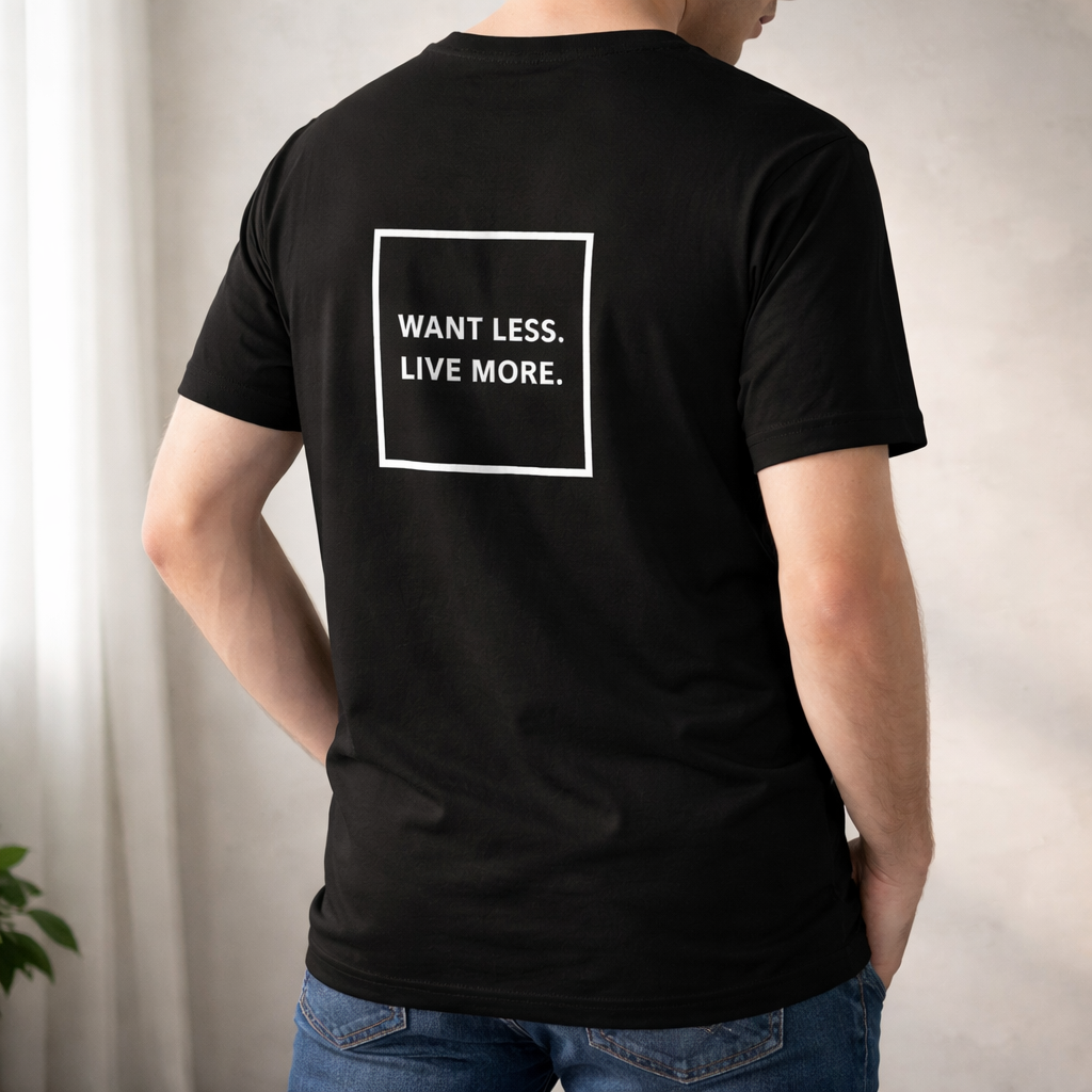 THAT’S ENOUGH. Statement T-Shirt – Black