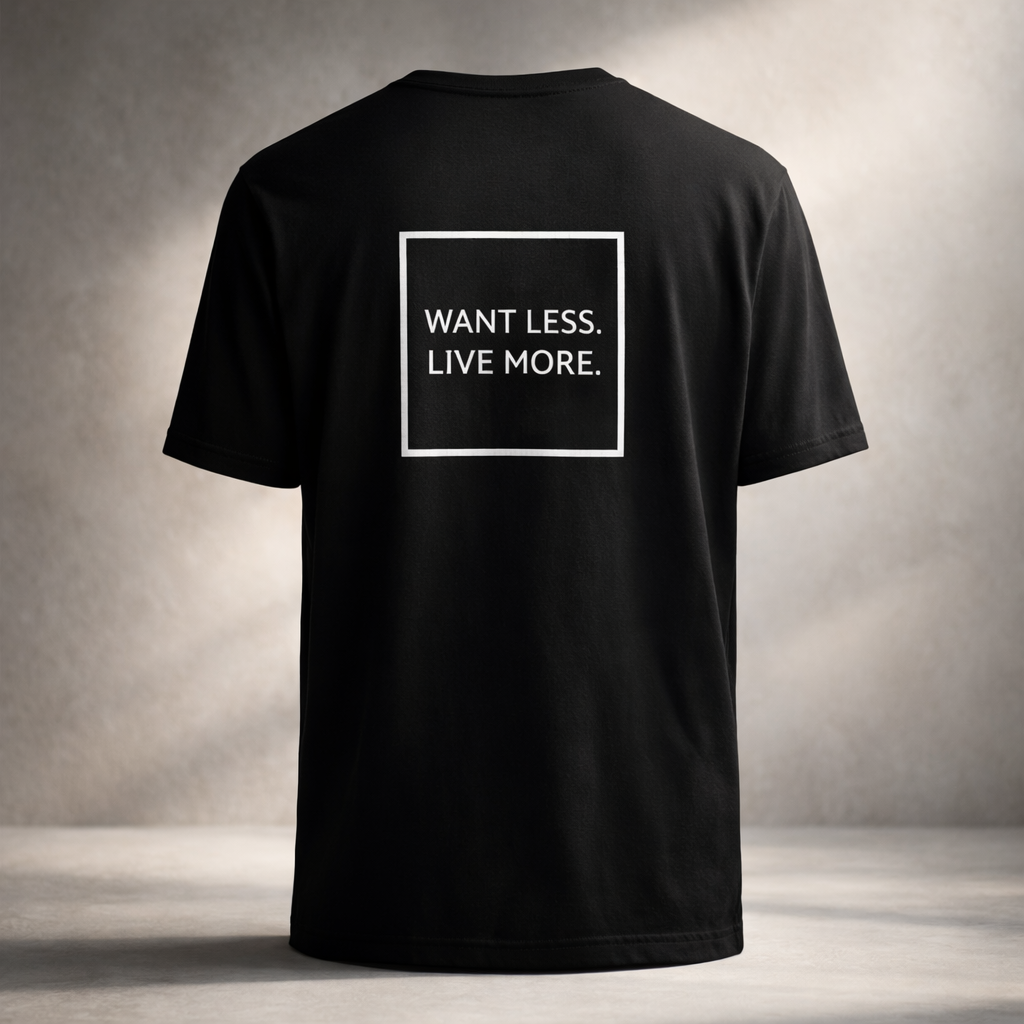 THAT’S ENOUGH. Statement T-Shirt – Black