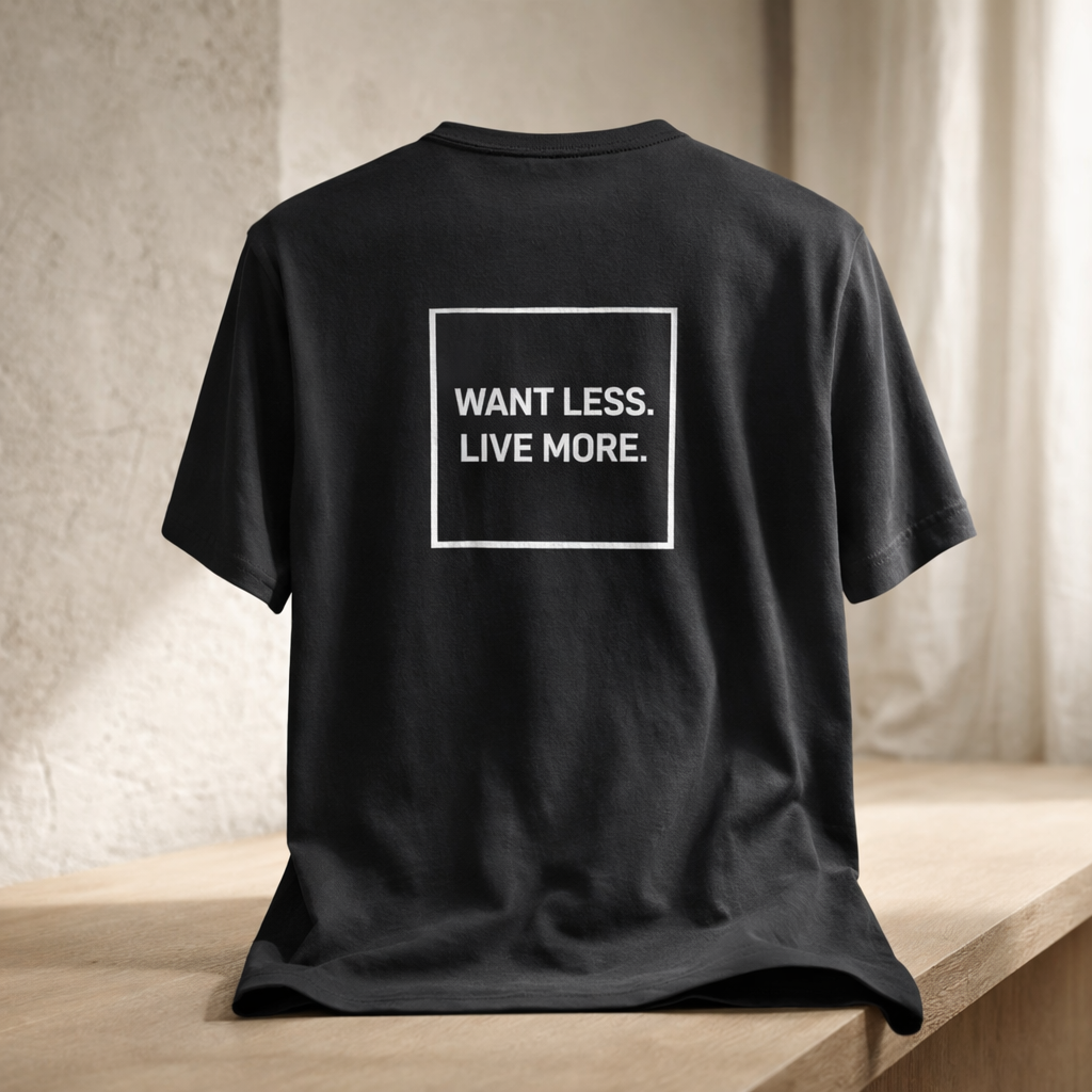 THAT’S ENOUGH. Statement T-Shirt – Black