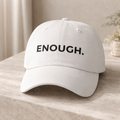 Enough Signature Cap - White