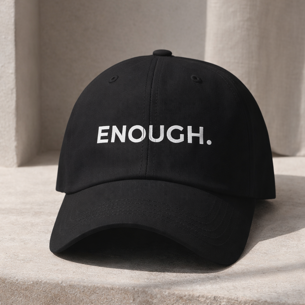 Enough Signature Cap - Black