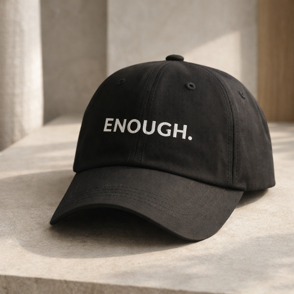 Enough Signature Cap - Black
