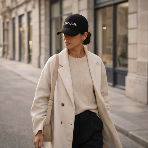 Enough Signature Cap - Black