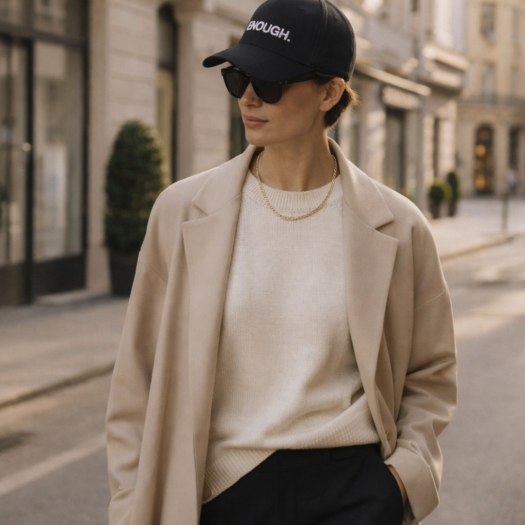 Enough Signature Cap - Black