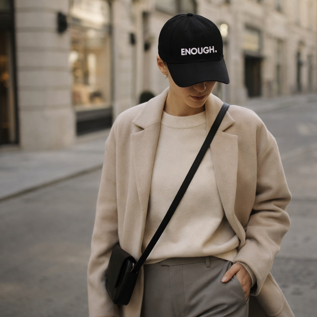 Enough Signature Cap - Black