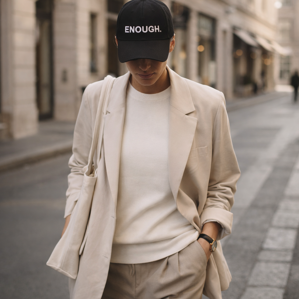 Enough Signature Cap - Black