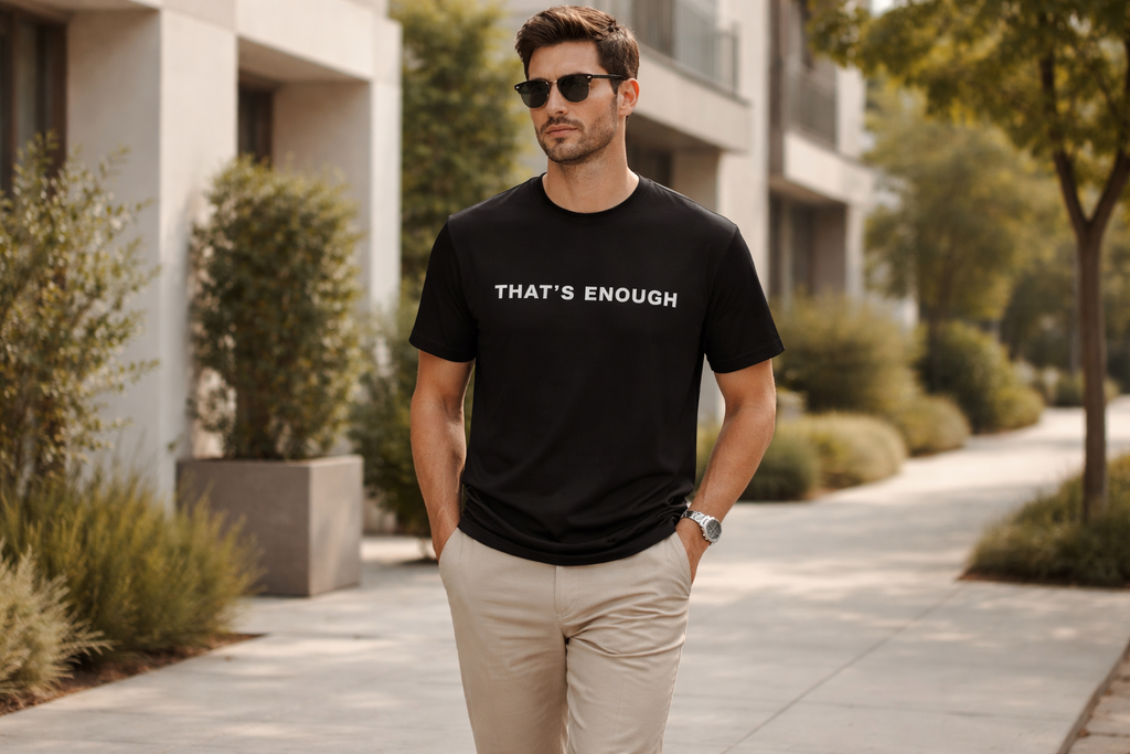 That’s Enough Signature Tee - Black